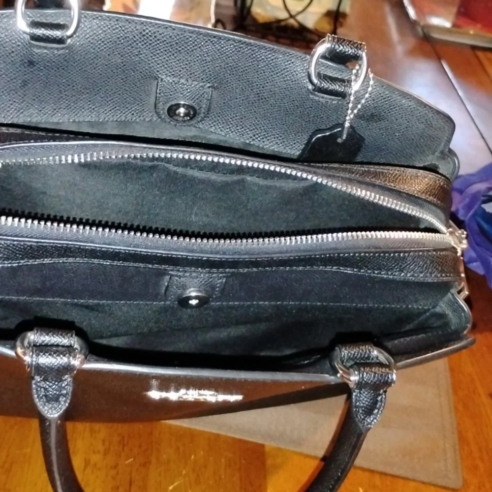 Coach Black Leather Crossbody